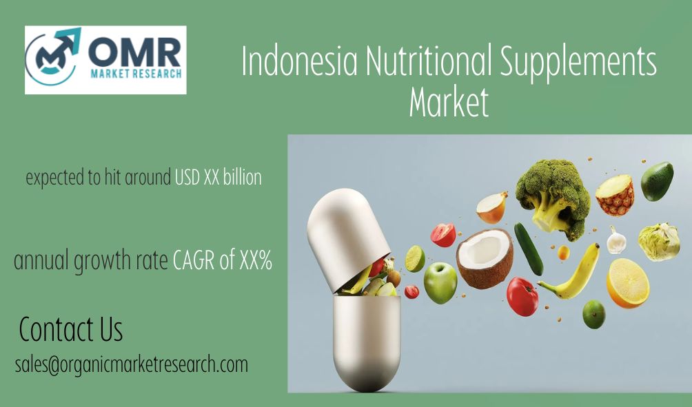 Indonesia Nutritional Supplements Market Size, Share & Trend Analysis- By Vitamins Estimates, By Herbal and Standard Dietary Supplements, By Functional Beverages, By Functional Foods, Regional Outlook, Competitive Tactics, and Segment Forecast to 2031